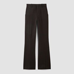 Everlane Women's Bi-Stretch Flare Pant in Black, Size 2